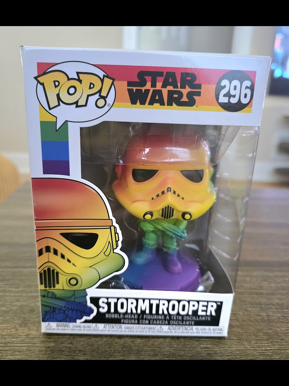 Funko Star Wars Rainbow Stormtrooper (#296) - Multicolor